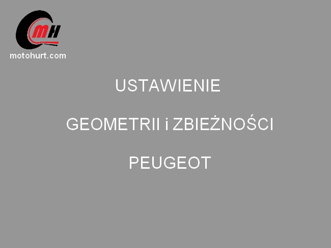 Ustawienie geometrii, zbieżności: Peugeot Warszawa